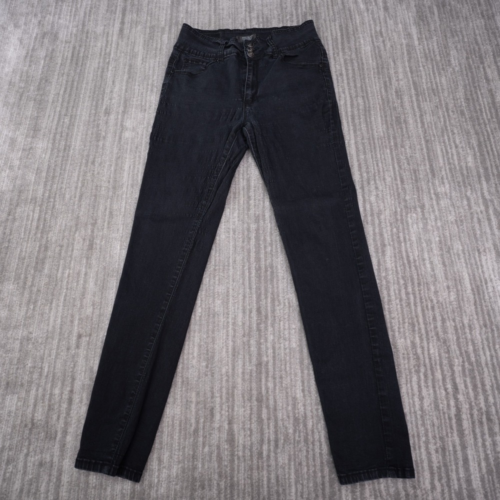 Monkey Ride Jeans Skinny Jeans Womens 15/32 Black Good High Rise P6036C